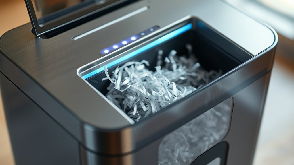 shredding capacity and security