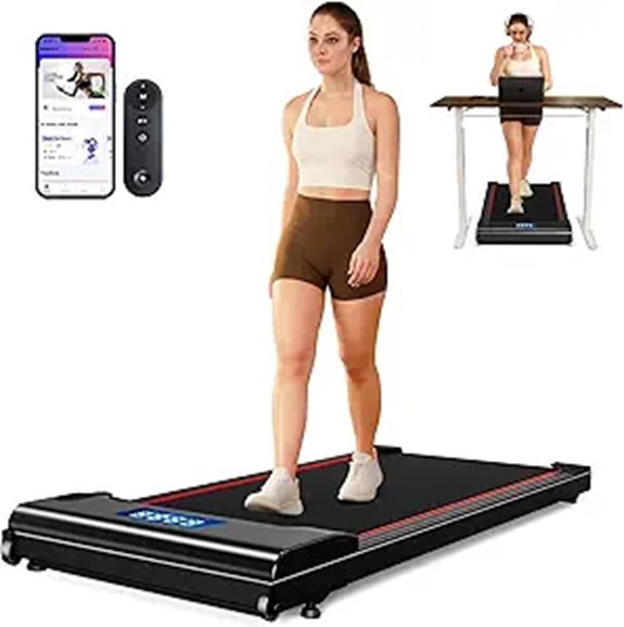 NeoSilent Under-Desk Treadmill with App & Remote