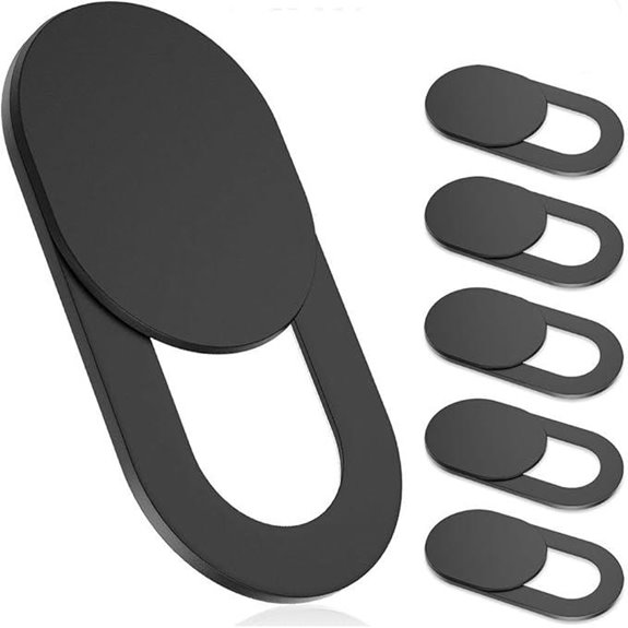 Webcam Cover Slide (6-Pack) for Privacy and Security