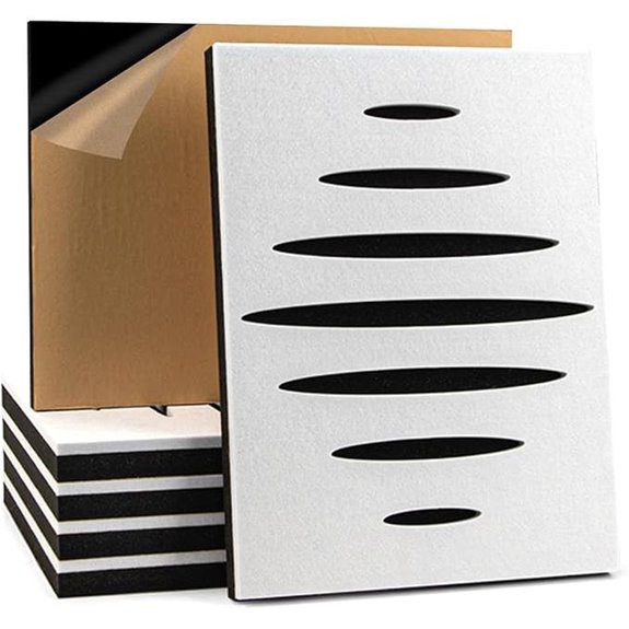 Art3d 6-Pack Acoustic Wall Panels 16x12 Inches