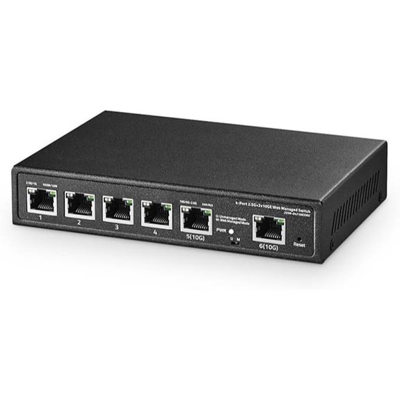 6-Port 10G Managed Network Switch