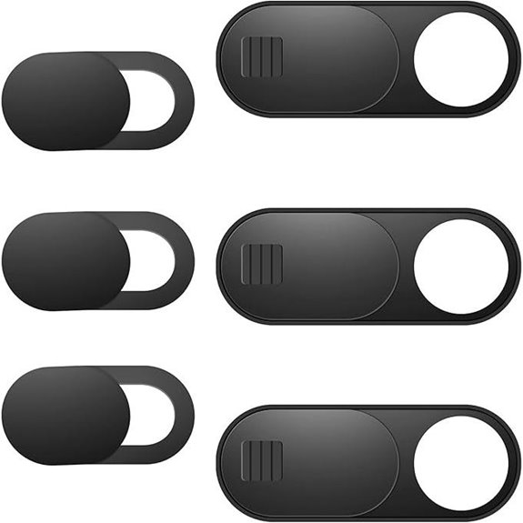 6 Pack Ultra Thin Webcam Camera Cover Slides