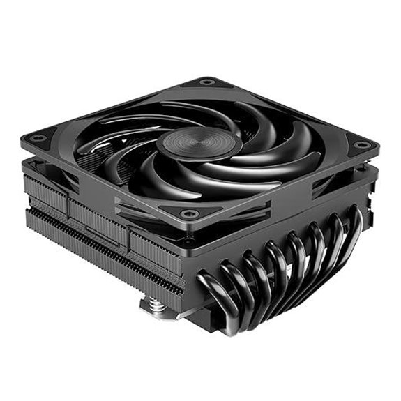 Low Profile CPU Cooler with Slim Fan