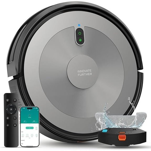 Robot Vacuum and Mop 3000Pa with App Alexa Control