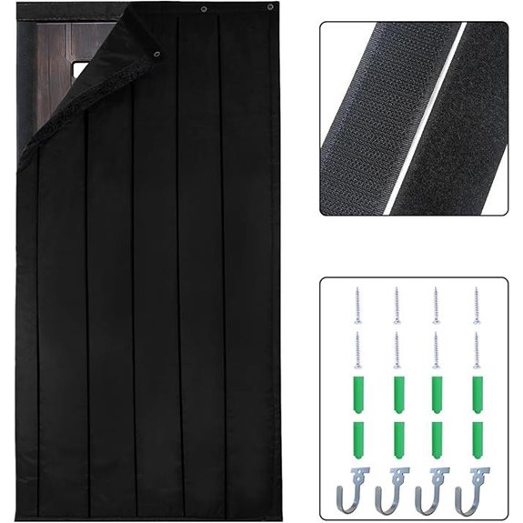 TroyStudio Soundproofing Blanket for Doors and Windows