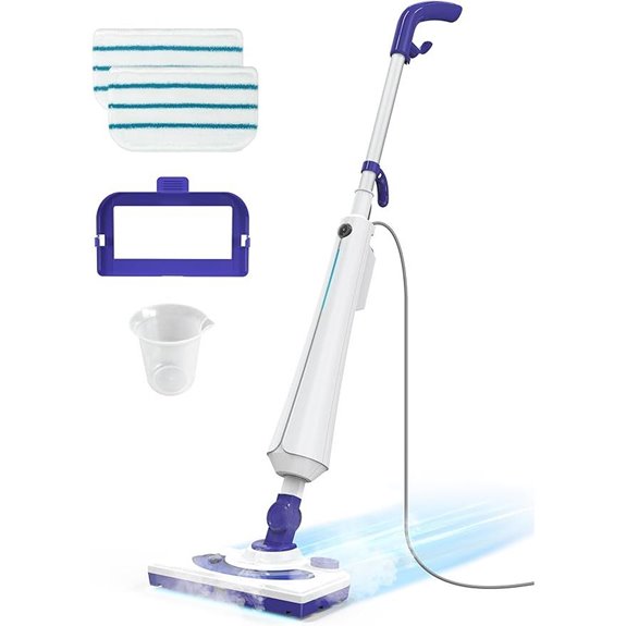 Professional Steam Mop Cleaner with Detergent Chamber