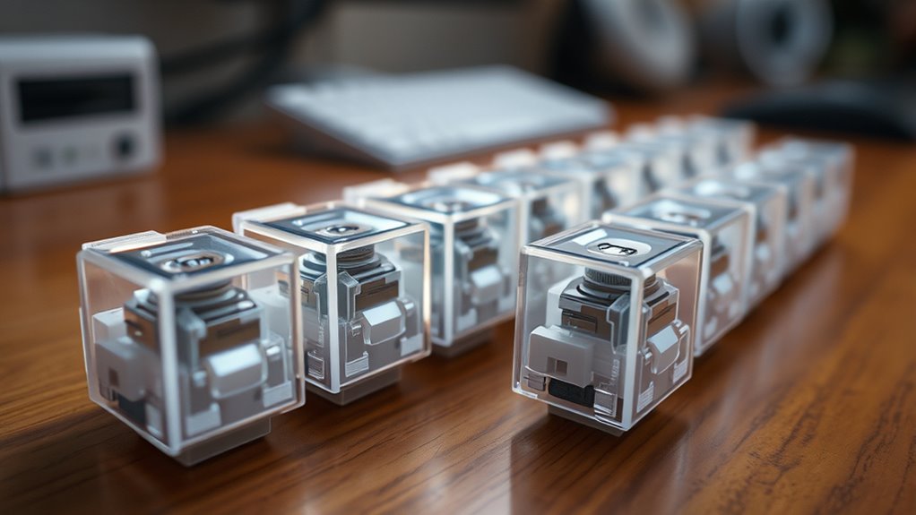 switches actuation and noise