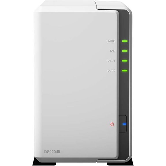 Synology DS220j NAS Server with 4TB HDD