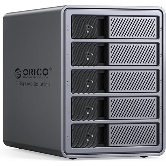 ORICO 5-Bay Thunderbolt 3 Hard Drive Enclosure