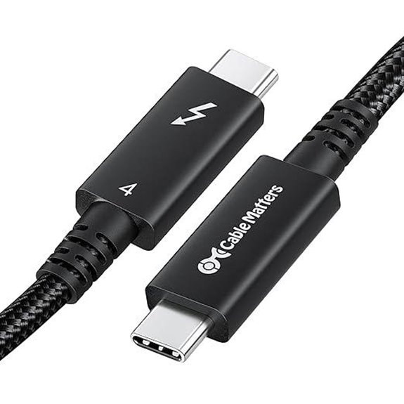 Cable Matters Thunderbolt 4 Cable with 8K Video & 100W Power