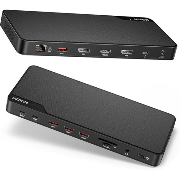 MOKiN Thunderbolt 4 Dock with 16 Ports and Power