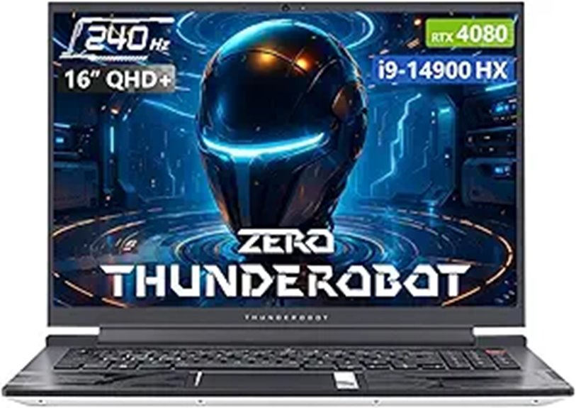 Thunderobot Zero 16 i9 4080 Gaming Laptop