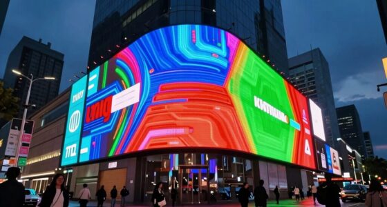 top digital signage displays