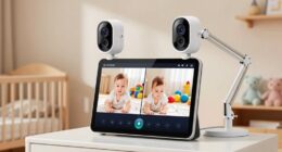 top dual camera baby monitors