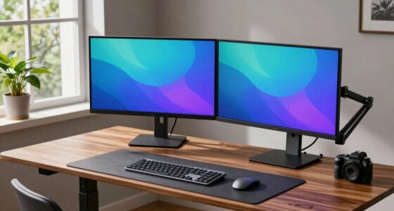 top dual monitor standing desks