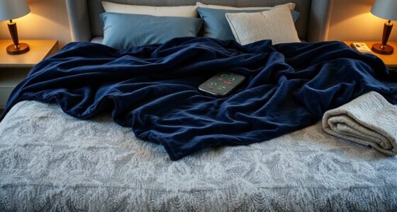 top king size dual control electric blankets