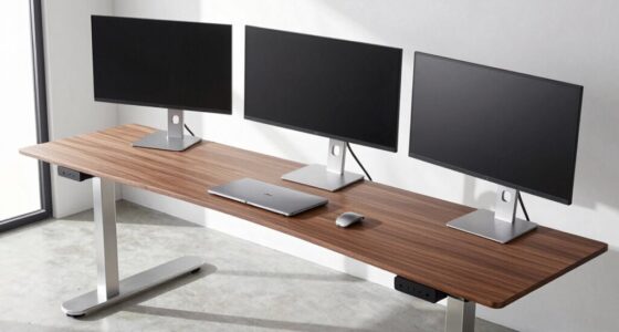 top monitor stands with trays