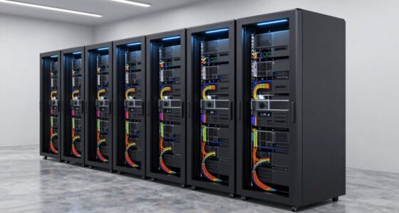 top open frame rack options