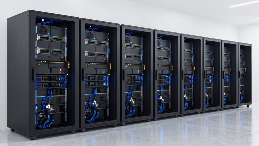 top open frame server racks