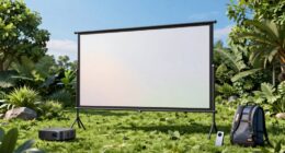 top portable projector screens