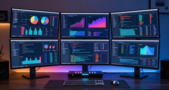 top quad monitor kvm switch