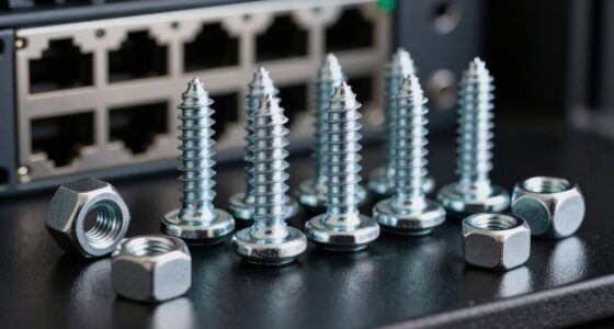 top rack screw selections