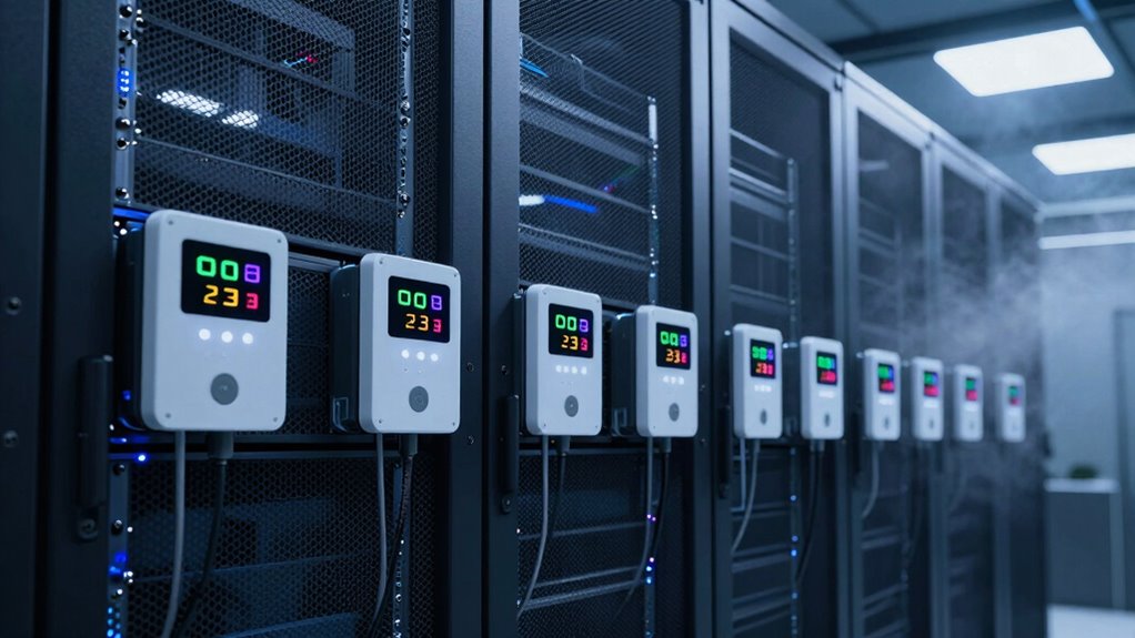 top server room environmental sensors