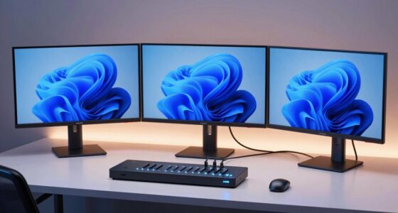 top triple monitor kvms