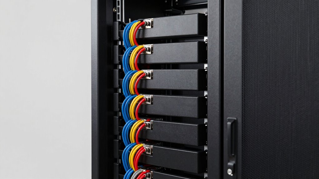 top vertical rack cable organizers