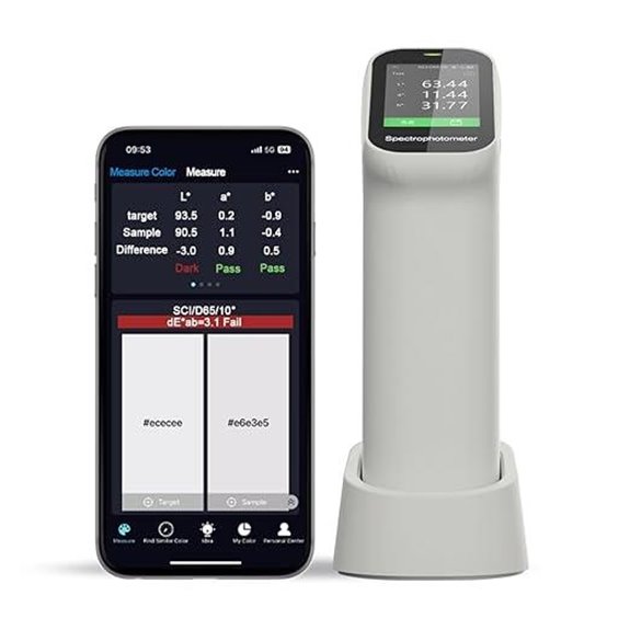 Professional Colorimeter VK10 with Touch Screen and Software