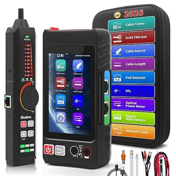 Multifunction Multifunction RJ45 Network Cable Tester with Touch Screen