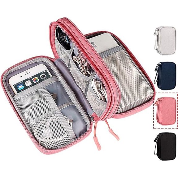 Electronic Travel Organizer Case for Cables and Accessories