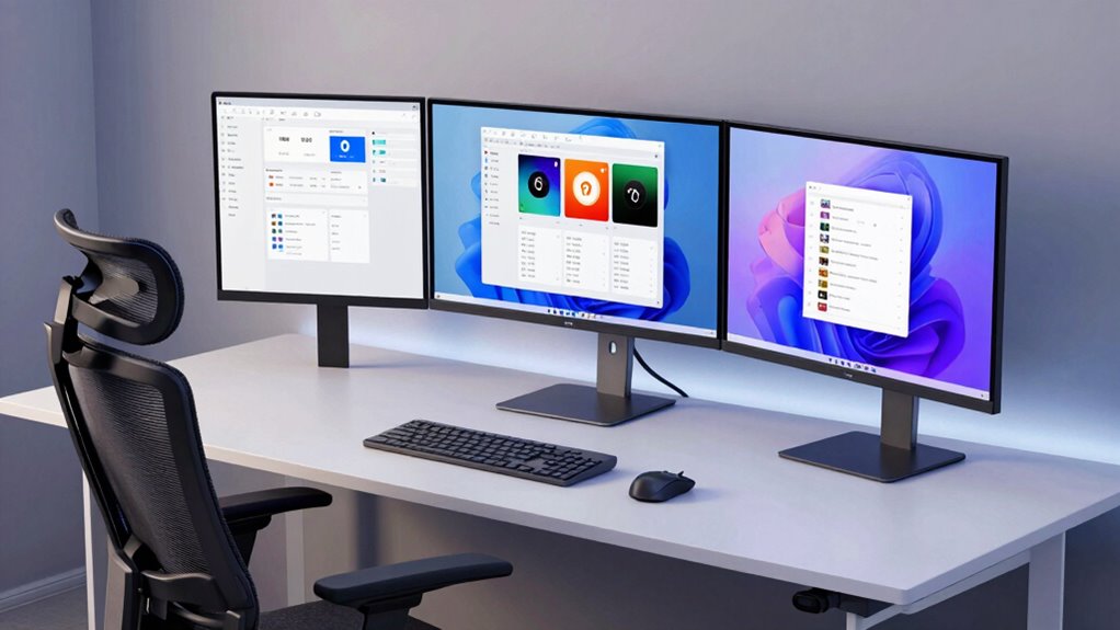 triple monitor setup kits