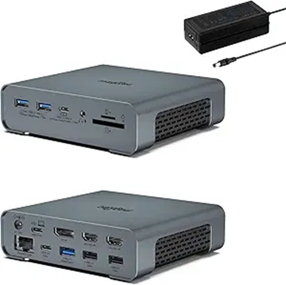 USB-C Triple Monitor Docking Station (16-in-1)