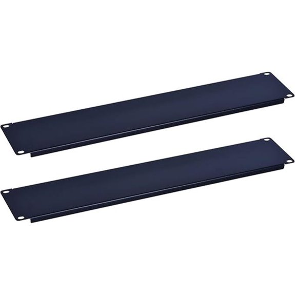 RackPath 2U Blank Rack Mount Panel (2 Pack)