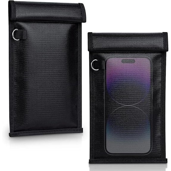 Simket 2 Pack Signal Blocking Faraday Bags