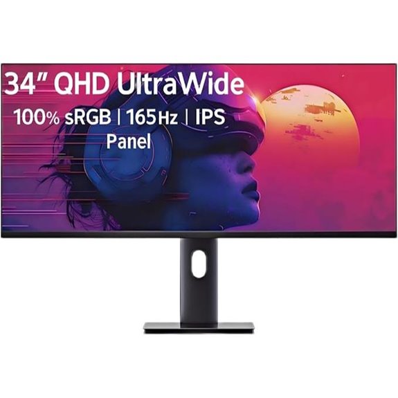 34 UltraWide 3440x1440 165Hz IPS Monitor with USB-C