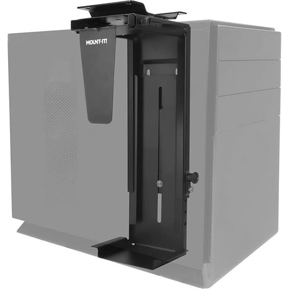 Mount-It! CPU Under Desk Mount Bracket