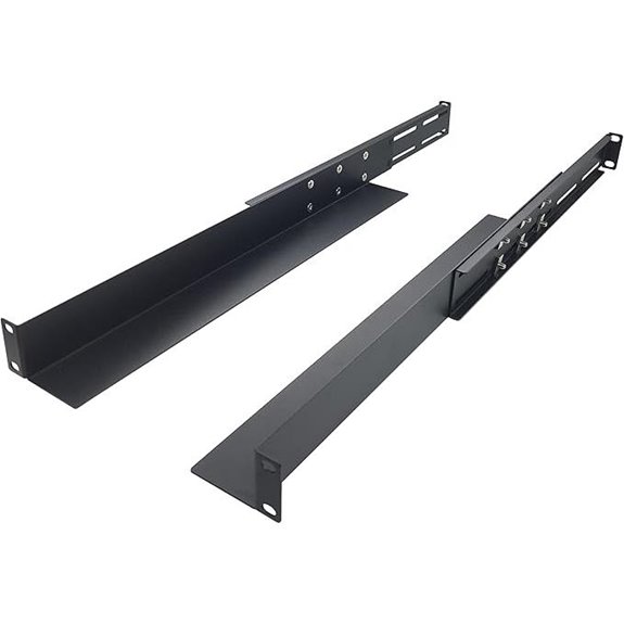 JINGCHENGMEI Universal 4-Post Rack Mount Server Shelf