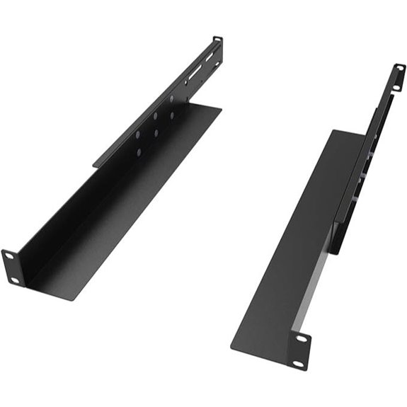 JINGCHENGMEI Universal Rack Mount Server Shelf Rails