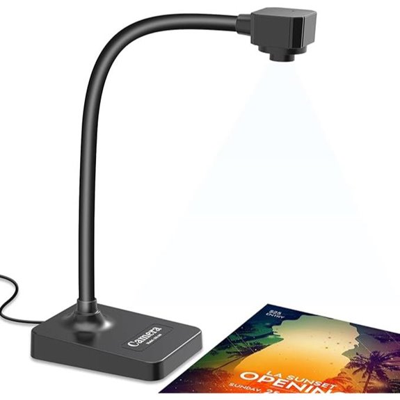 USB Document Camera with Microphone for Teachers