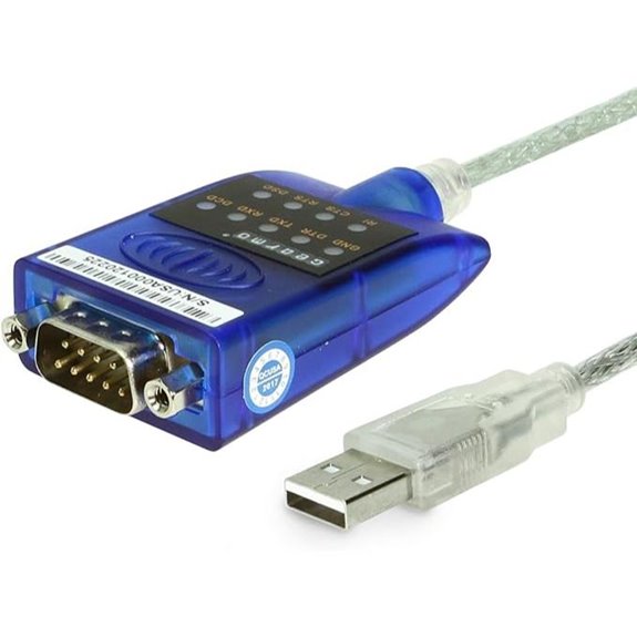 Gearmo USB to Serial RS-232 Adapter with LED