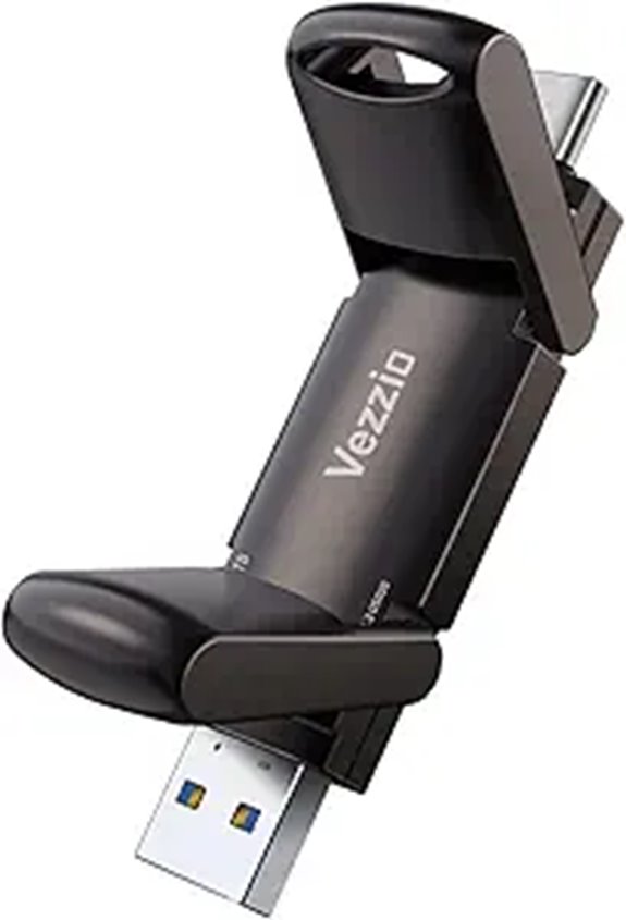 Vezzio USB Flash Drive SSD with Dual Ports