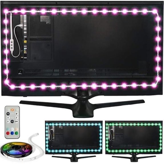 Luminoodle USB TV Backlight with Remote 30-40