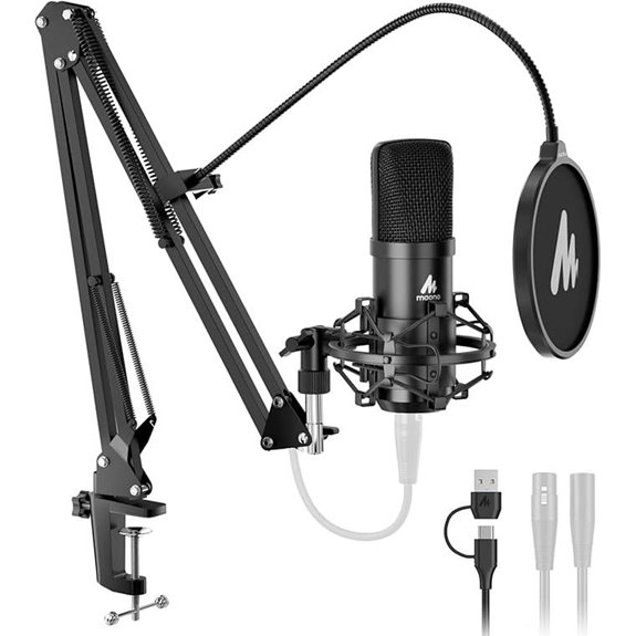 MAONO USB/XLR Condenser Microphone with Software