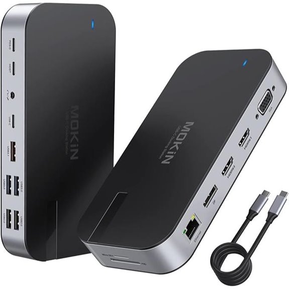 MOKiN 16-in-1 USB C Docking Station for Laptops