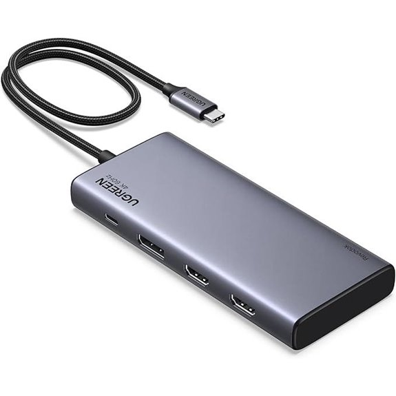 UGREEN 8-in-1 USB-C Docking Station with Dual Monitors