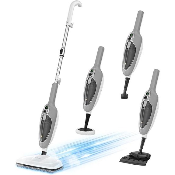Steam Mop 10-in-1 Handheld Floor Steamer with Accessories