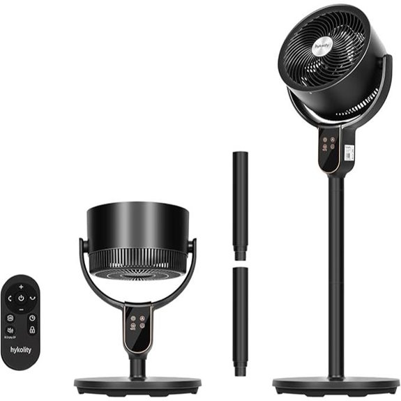 Hykolity Oscillating 3-in-1 Floor & Table Fan