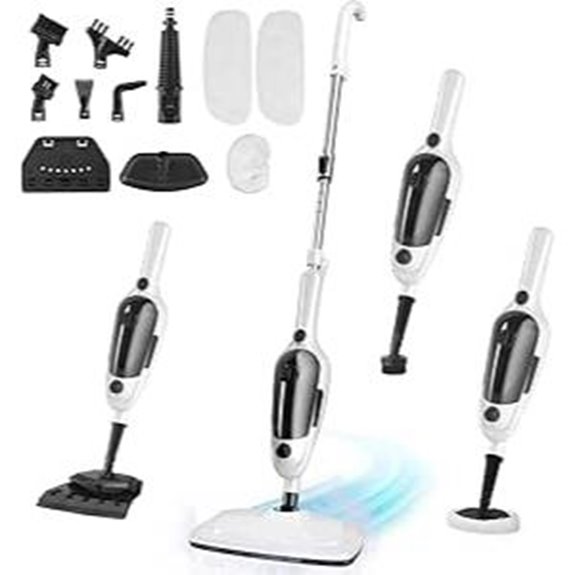 Steam Mop 11-in-1 Floor Cleaner with Accessories